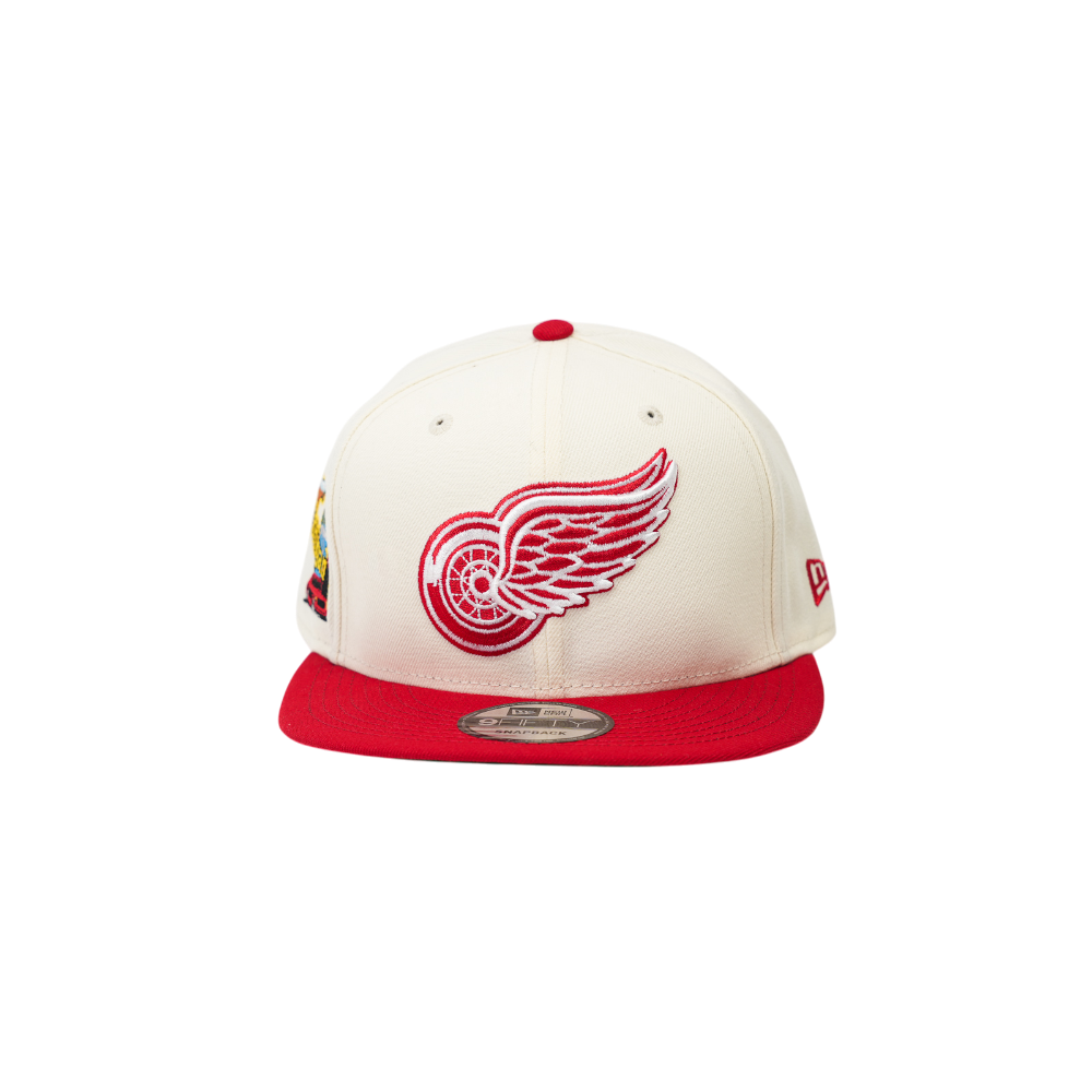 New Era - 950 Localized Detroit Red Wings Snapback Hat - Black