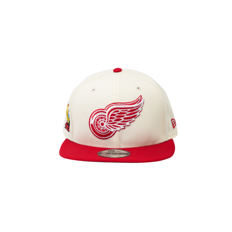 New Era - 950 Localized Detroit Red Wings Snapback Hat - Black