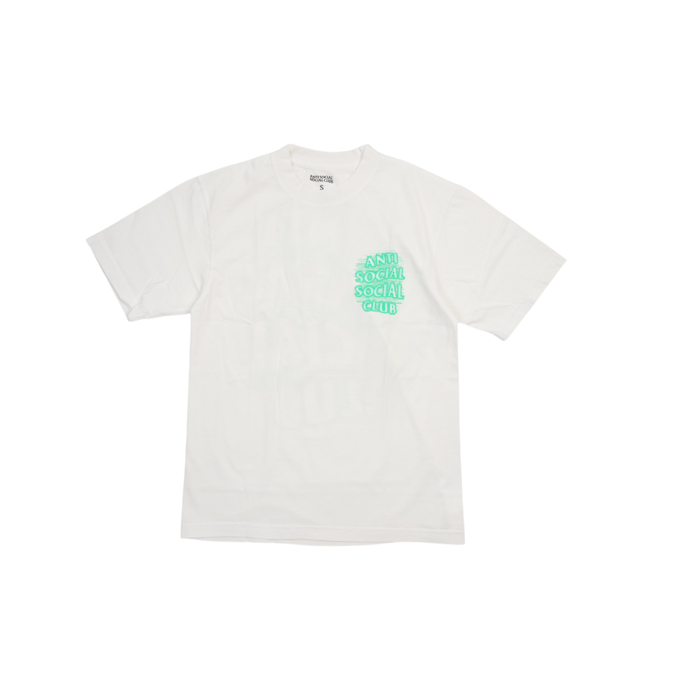 Anti Social Social Club - Assc - Glow in the Dark Tee - White