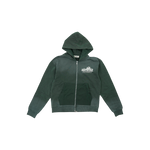 Almost Someday - Enemies Zip Hoodie - Green