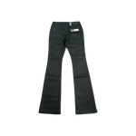 Serenede - "Caviar" Wax Stacked Jeans - Multicolor