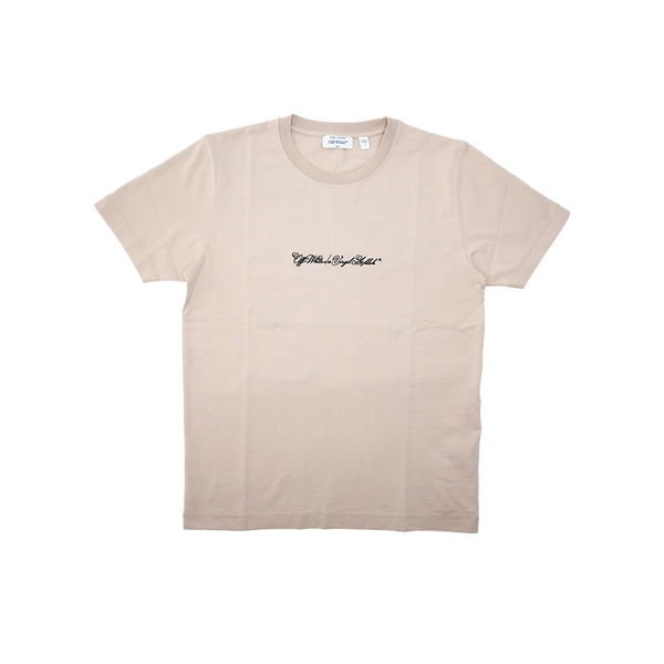 OFF WHITE - Script Arrow Tee - Multicolor — alternate view