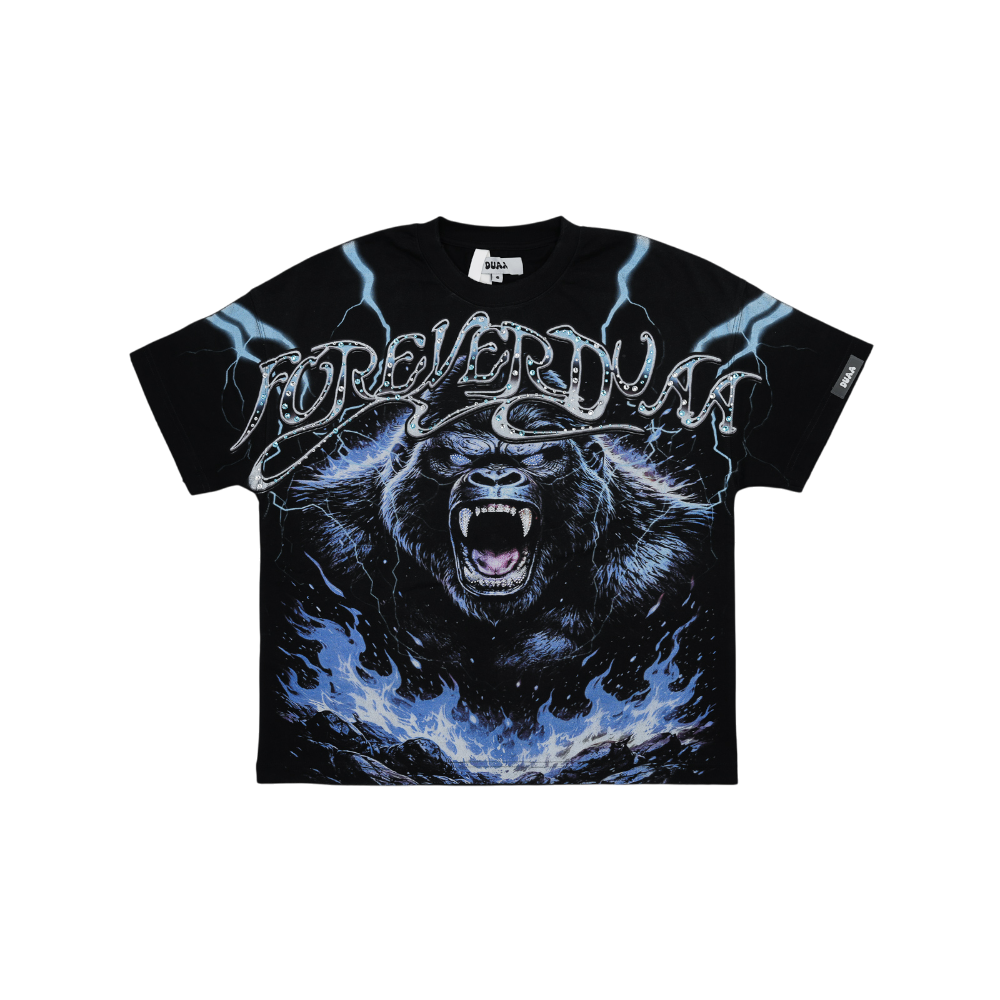 Duaa - Electric Tee - Black