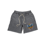 Almost Someday - World Fleece Shorts - Charcoal