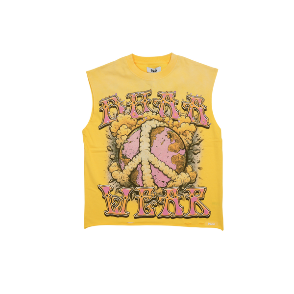 Duaa - Calm Cutoff Tee - Yellow
