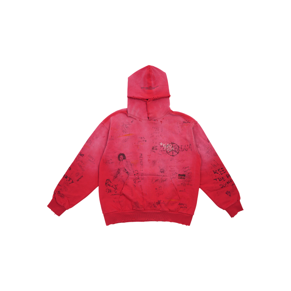 Bldg4 - Tribeca Hoodie - Red