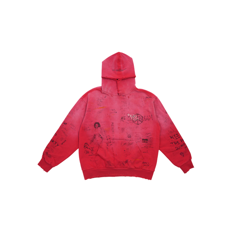 Bldg4 - Tribeca Hoodie - Red