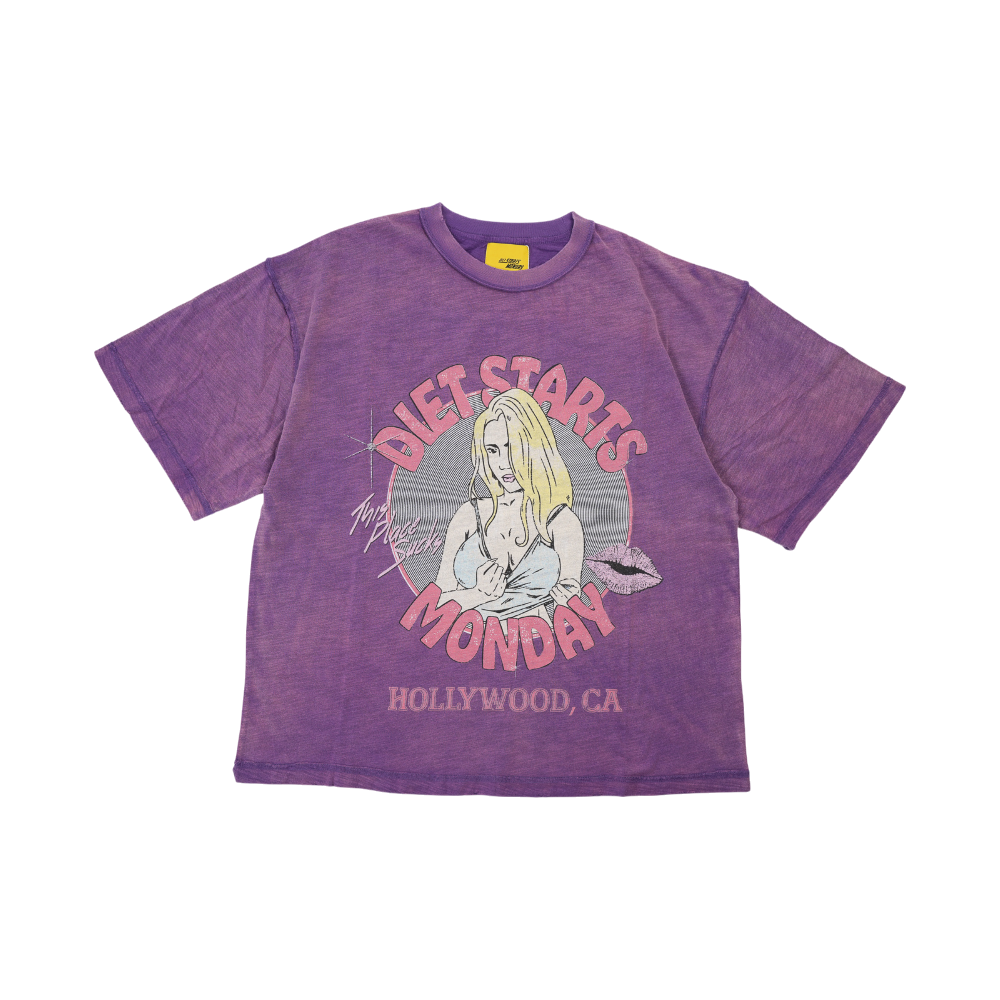 Diet Starts Monday - Hollywood Tee - Purple