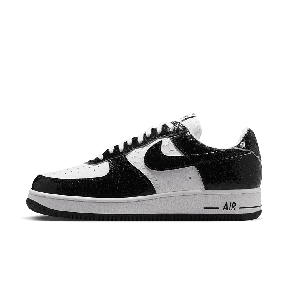 Nike - Air Force 1 Low "Cracked Lather Black"