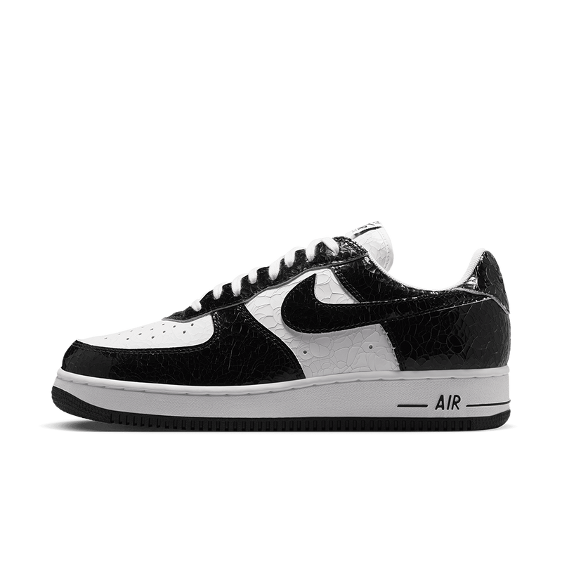 Nike - Air Force 1 Low "Cracked Lather Black"