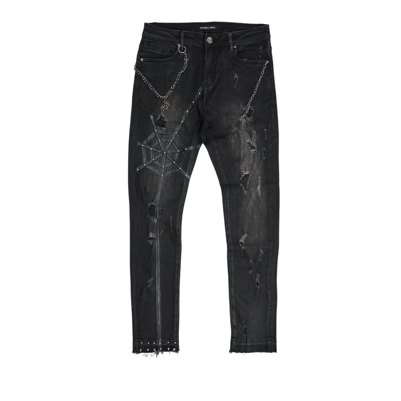 Embellish - Web Skinny Denim - Black
