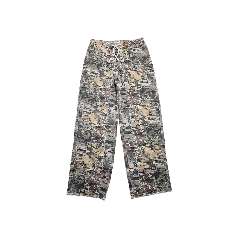 Dry Rot - Stitch Camo Pants - Multicolor