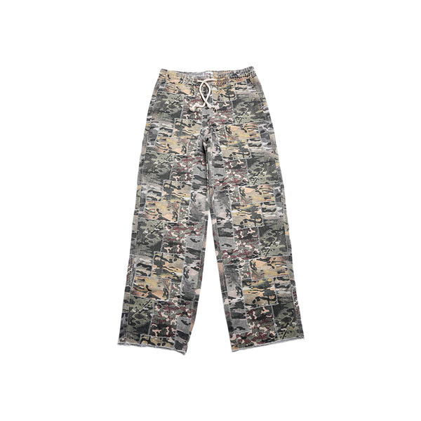 Dry Rot - Stitch Camo Pants - Multicolor