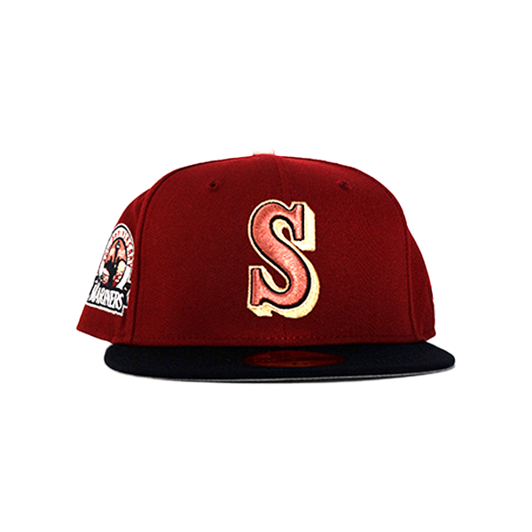 New Era - Seattle Marlin- Fitted Hat - Red