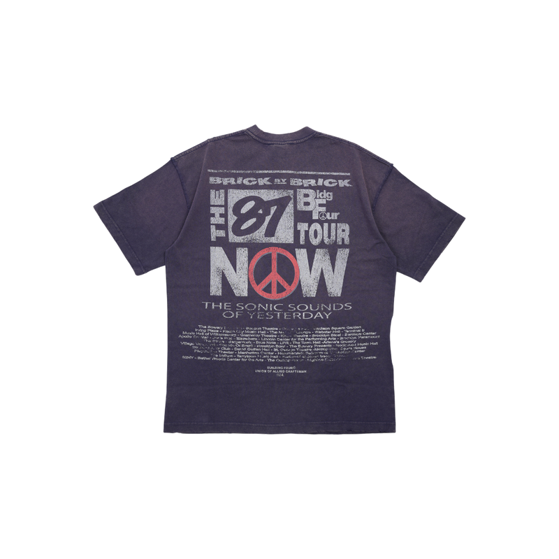 Bldg4 - Now Ss Knit Tee - Blue