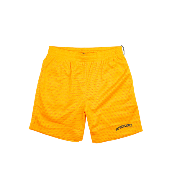 Paper Planes - Paper Planes - Mesh Basketball Shorts - Yellow