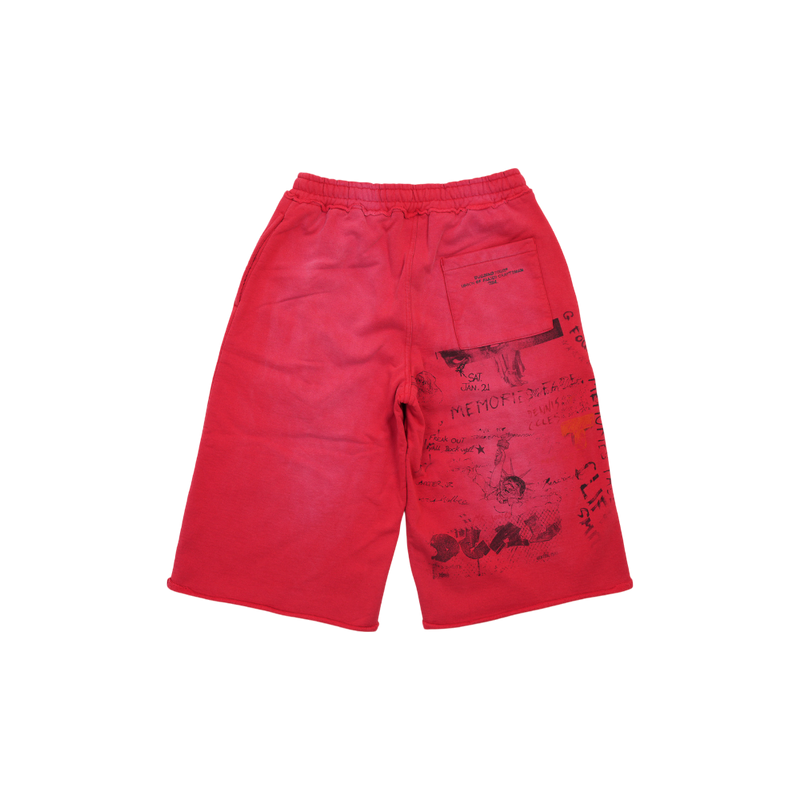 Bldg4 - Mortar Jort Pants - Red