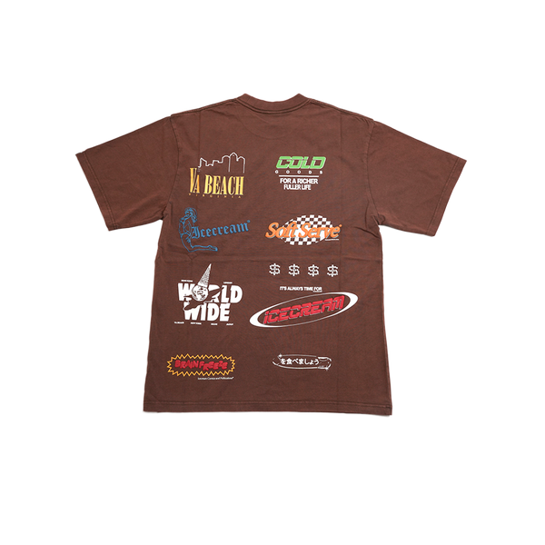 Ice Cream - Rich Ss Knit Tee - Multicolor — alternate view