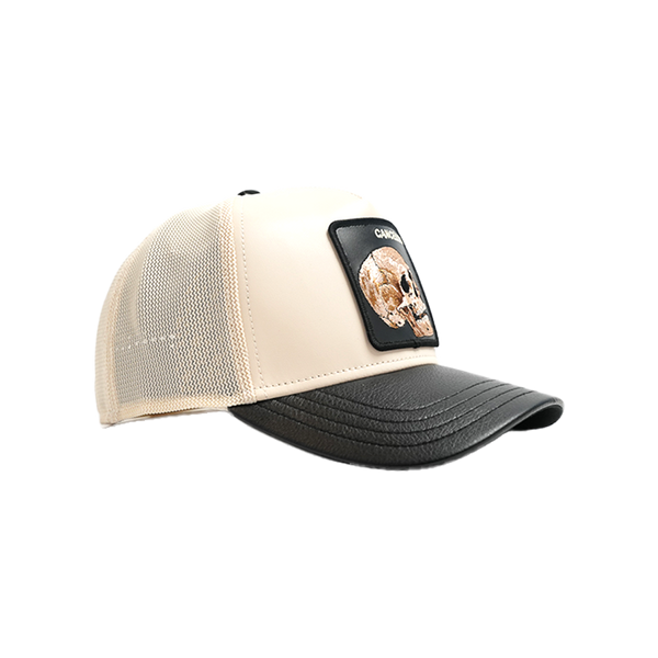 Goorin Bros. - Faux Leather Skull Snapback Hat - Multicolor — alternate view