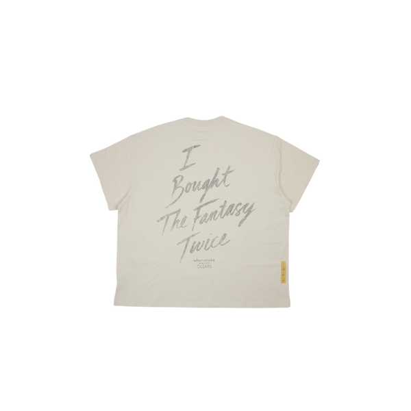 When Smoke Clears - Reworked Patch Tee - Red — alternate view